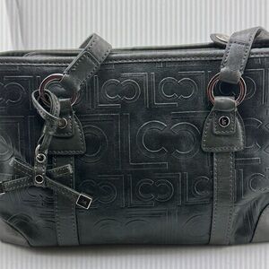Y2K Liz Claiborne Grey Should Bag in Coach Style